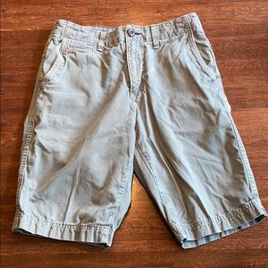 American Eagle Gray Khaki Shorts